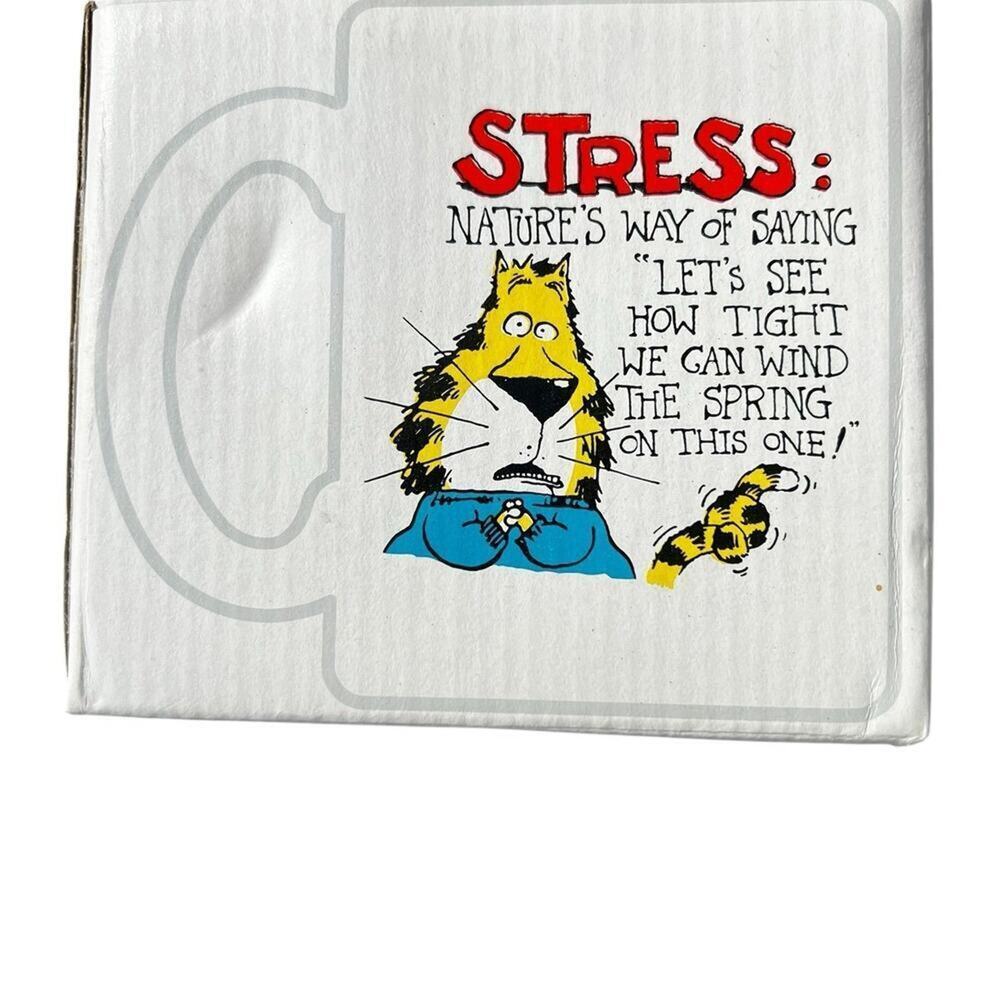 NEW IN BOX-shoebox Greeting Hallmark STRESS MUG